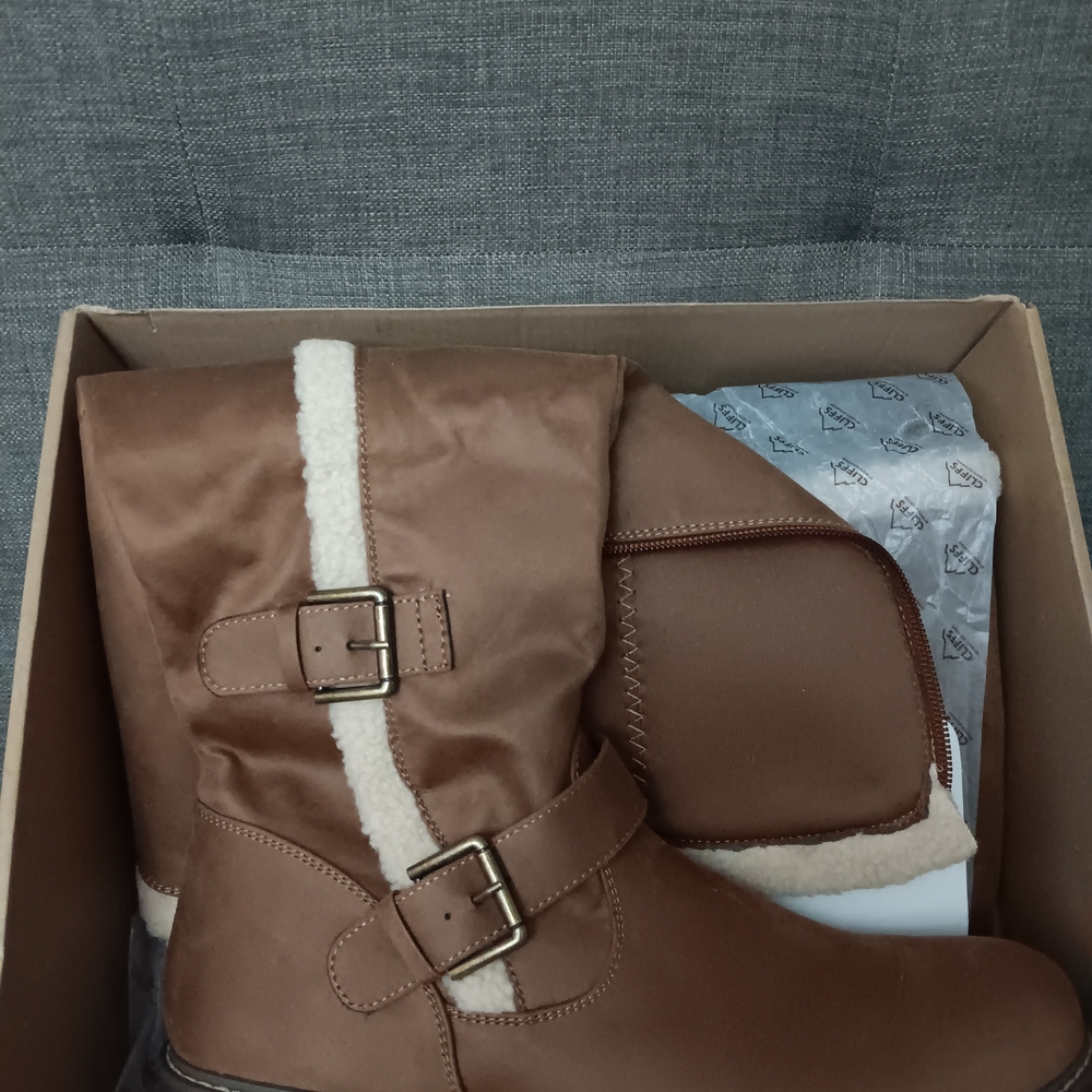 Cliffs by WHITE MOUNTAIN Brown Combat Boots